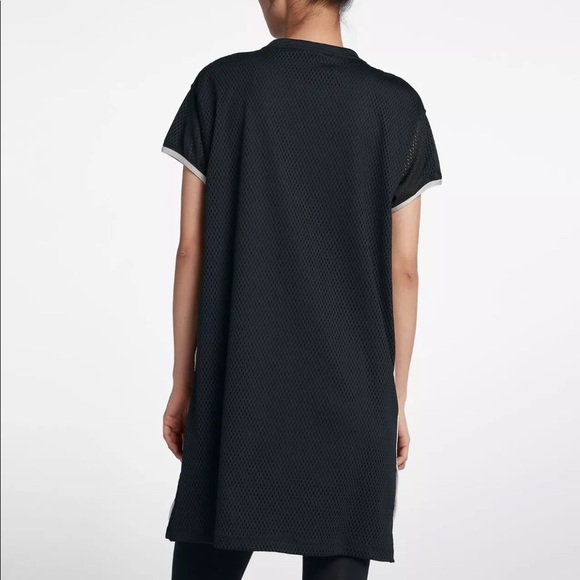 Nike Sportswear Short Sleeve Mesh Dress - Picture 2 of 7